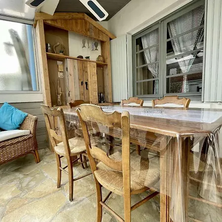 Maison Calme 2 Chambres, Proche Plage, Wifi, Parking - Fr-1-246a-193 Feriehus