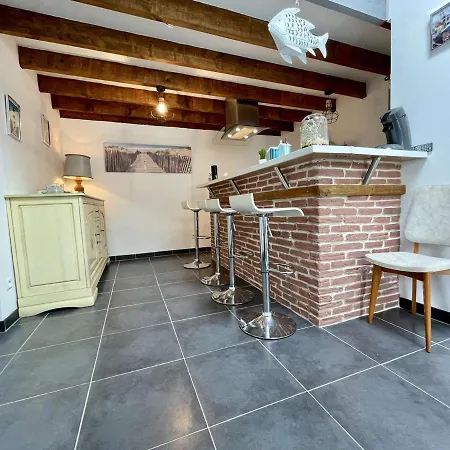 Maison Calme 2 Chambres, Proche Plage, Wifi, Parking - Fr-1-246a-193 Feriehus