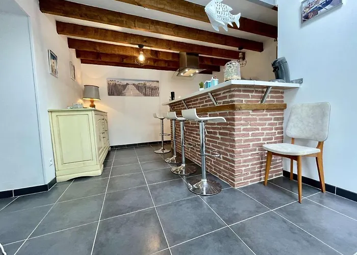 Maison Calme 2 Chambres, Proche Plage, Wifi, Parking - Fr-1-246a-193 Casa de Férias