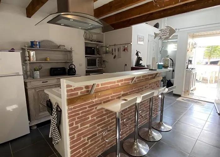 Maison Calme 2 Chambres, Proche Plage, Wifi, Parking - Fr-1-246a-193 Casa de Férias